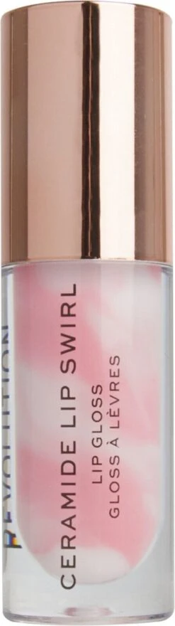 Makeup Revolution Lip Swirl Ceramide Gloss - Pure Gloss Clear - Lipgloss -Bekende Cosmetica Winkel 337x1200 4