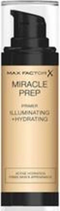 Max Factor Miracle Prep Primer Illuminating & Hydrating - 000 Transparant - 30 Ml -Bekende Cosmetica Winkel 341x1200 5