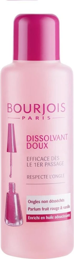 Bourjois Dissolvant Nagellakremover - 125 Ml -Bekende Cosmetica Winkel 343x1200