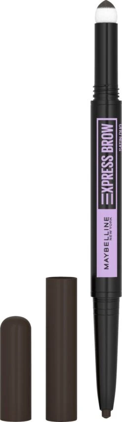 Maybelline Express Brow Duo Wenkbrauwpotlood - 05 Black Brown -Bekende Cosmetica Winkel 347x1200 4