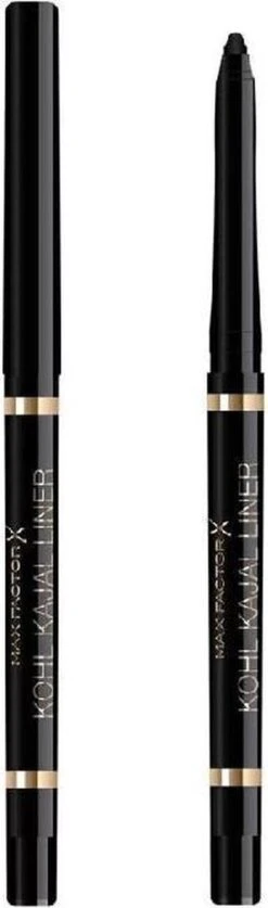 Max Factor Kohl Kajal Automatic Oogpotlood - 001 Black -Bekende Cosmetica Winkel 354x1200 10