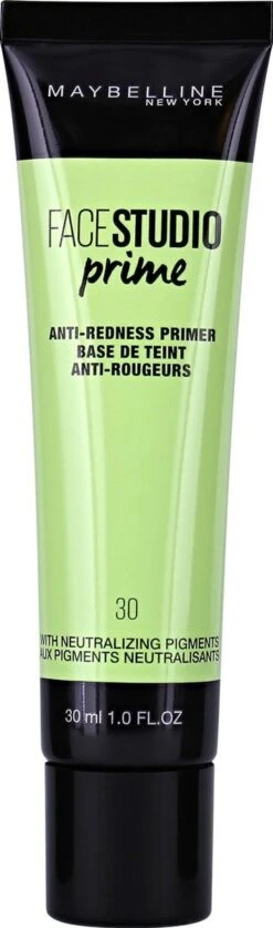 Maybelline Master Prime - 30 Anti Redness - Primer -Bekende Cosmetica Winkel 354x1200