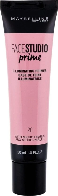 Maybelline Face Studio Primer - 20 Illuminating -Bekende Cosmetica Winkel 361x1200 8