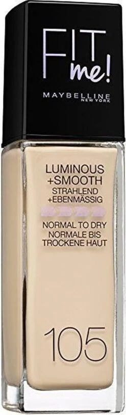 Maybelline - Fit Me Luminous & Smooth Foundation - Natural Ivory 105 -Bekende Cosmetica Winkel 364x1200 3