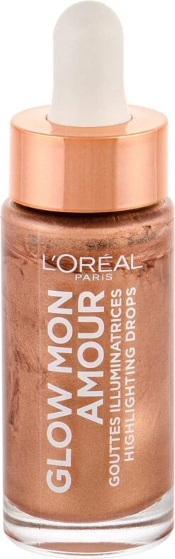 L'Oréal Paris Glow Mon Amour Highlighter Drops - 02 Loving Peach -Bekende Cosmetica Winkel 376x1200