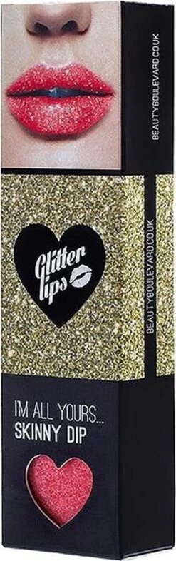 Beauty Blvd Glitter Lips Skinny Dip 3 Piece Gift Set: Gloss Bond 3.5ml - Glitter 3g - Lip Brush -Bekende Cosmetica Winkel 377x1200 4