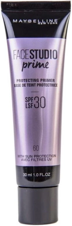 Maybelline Facestudio Primer - Protecting Primer SPF30 - 30ml -Bekende Cosmetica Winkel 384x1200 1