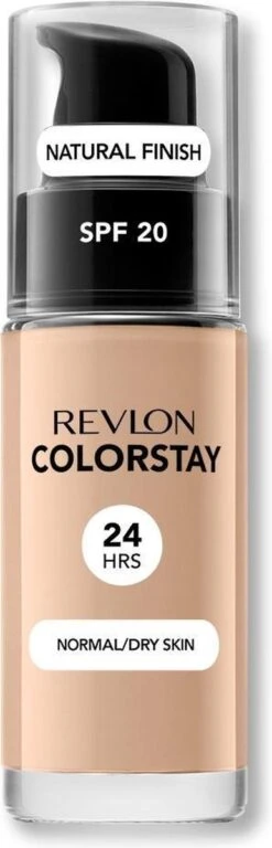 Revlon Colorstay Foundation With Pump Dry Skin - 180 Sand Beige -Bekende Cosmetica Winkel 386x1200 4