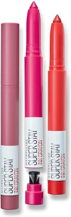 Maybelline SuperStay Ink Crayon Matte Lipstick - 10 Trust Your Gut -Bekende Cosmetica Winkel 394x1200 3