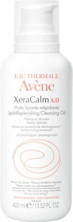 Avène Xeracalm AD Relipiderende Reinigende Olie -Bekende Cosmetica Winkel 398x1200 4