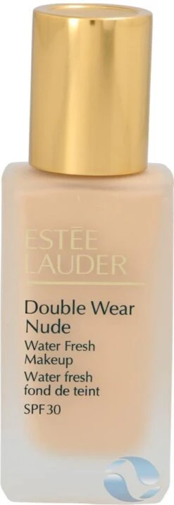 Estée Lauder Double Wear Nude Water Fresh Makeup Foundation 30 Ml - 1W2 Sand - Met SPF 30 -Bekende Cosmetica Winkel 413x1200