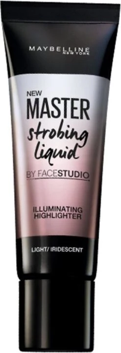 Maybelline Master Strobing Liquid - 100 Light -Bekende Cosmetica Winkel 414x1200 1