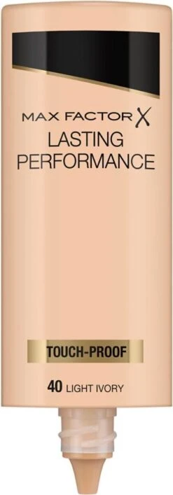 Max Factor Lasting Performance Liquid Foundation - 040 Light Ivory -Bekende Cosmetica Winkel 419x1200 2