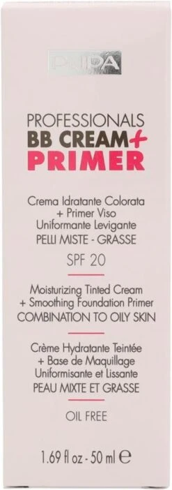 Pupa BB Cream + Primer For Combination To Oily Skin - 002 Sand -Bekende Cosmetica Winkel 422x1200 1