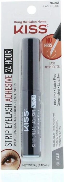 KISS - Strip Eyelash Adhesive 24 Hour Clear -Bekende Cosmetica Winkel 427x1200 3