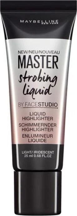 Maybelline Master Strobing Liquid - 100 Light -Bekende Cosmetica Winkel 428x1200 2