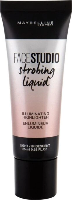 Maybelline Master Strobing Liquid - 100 Light -Bekende Cosmetica Winkel 430x1200