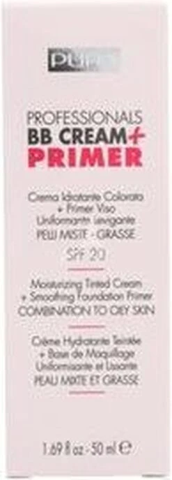 Pupa Milano BB Cream + Primer For Combination To Oily Skin - 001 Nude -Bekende Cosmetica Winkel 431x1200