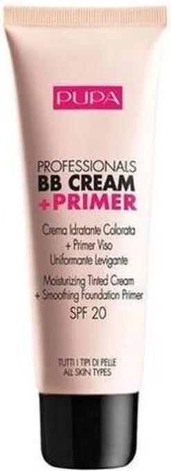 Pupa Milano Professionals BB Cream + Primer - 002 Sand -Bekende Cosmetica Winkel 437x1200 7