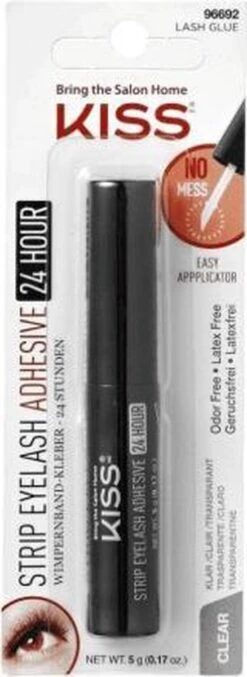 KISS - Strip Eyelash Adhesive 24 Hour Clear -Bekende Cosmetica Winkel 438x1200 7