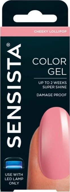 Sensista Color Gel Cheeky Lollipop - Roze -Bekende Cosmetica Winkel 440x1200