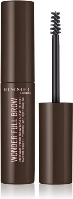 Rimmel London Wonder'full 24 Hour Brow Mascara - Wenkbrauwgel - 003 Dark Brown -Bekende Cosmetica Winkel 441x1200 10