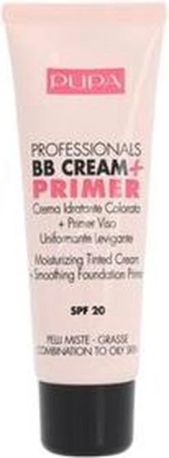 Pupa Milano BB Cream + Primer For Combination To Oily Skin - 001 Nude -Bekende Cosmetica Winkel 444x1200 5