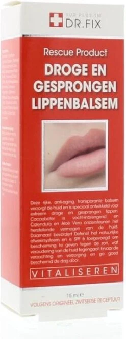 Dr. Fix Kapotte Droge Lippen Balsem - 15 Ml - Lippenbalsem -Bekende Cosmetica Winkel 449x1200 6