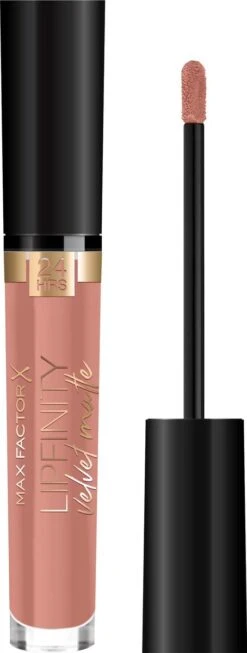 Max Factor Lipfinity Velvet Matte Lippenstift - 040 Luxe Nude Nude -Bekende Cosmetica Winkel 454x1200 3