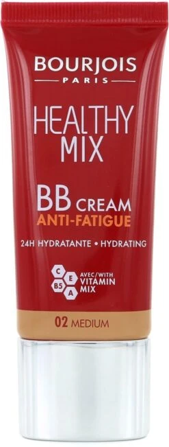 Bourjois Healthy Mix BB Cream Anti Fatigue - 02 Medium Beige -Bekende Cosmetica Winkel 455x1200 2