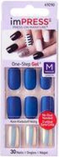 Kiss ImPRESS Press-on Manicure Call It Off- Kunstnagels - Nagels - Press On Nails - Plaknagels - Nepnagels - 30 Stuks - Beste Kwaliteit -Bekende Cosmetica Winkel 456x1200 2