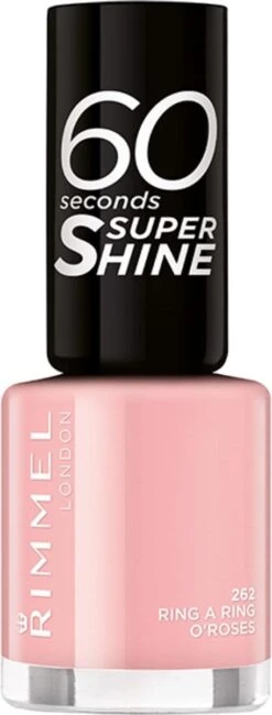 Rimmel London 60 Seconds SuperShine Nagellak - 262 Ring A Ring O Roses -Bekende Cosmetica Winkel 456x1200 3