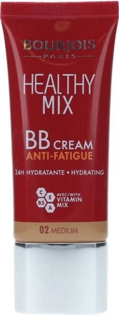 Bourjois Healthy Mix BB Cream Anti Fatigue - 02 Medium Beige -Bekende Cosmetica Winkel 457x1200 8