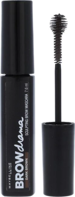 Maybelline Brow Drama Sculpting Wenkbrauw Mascara - Dark Brown -Bekende Cosmetica Winkel 459x1200 3