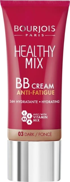 Bourjois Healthy Mix BB Cream Anti Fatigue - 03 Dark Beige -Bekende Cosmetica Winkel 465x1200 5