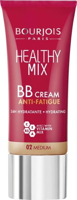 Bourjois Healthy Mix BB Cream Anti Fatigue - 02 Medium Beige -Bekende Cosmetica Winkel 465x1200 6