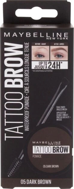 Maybelline Tattoo Brow Lasting Color Pomade - 05 Dark Brown -Bekende Cosmetica Winkel 468x1200 9