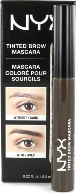 NYX Professional Makeup Tinted Brow Mascara - Black TBM05 - Wenkbrauw Mascara - 6,2 Gr -Bekende Cosmetica Winkel 470x1200 7