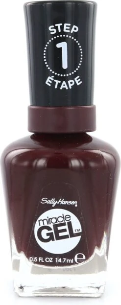 Sally Hansen Miracle Gel Nagellak - 480 Wine Stock - Rood -Bekende Cosmetica Winkel 476x1200 2