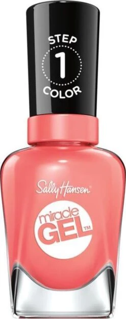 Sally Hansen Miracle Gel Nagellak - 380 Malibu Peach -Bekende Cosmetica Winkel 476x1200