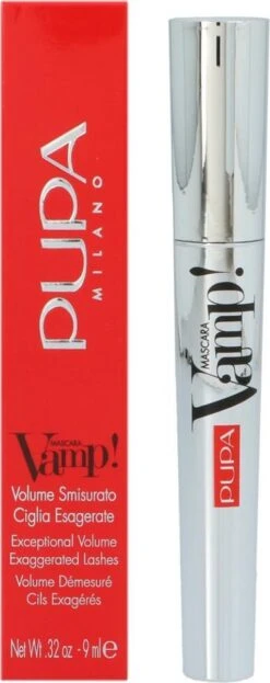 Pupa Milano Vamp! Mascara - 100 Extra Black -Bekende Cosmetica Winkel 476x1200 9