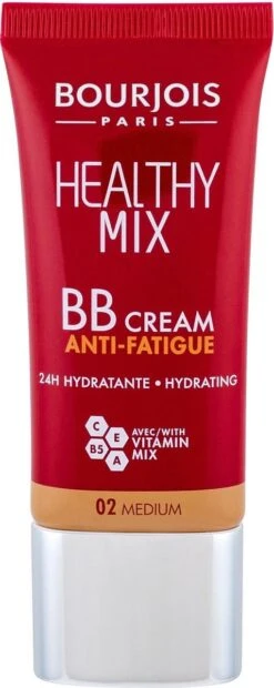 Bourjois Healthy Mix BB Cream Anti Fatigue - 02 Medium Beige -Bekende Cosmetica Winkel 478x1200 5