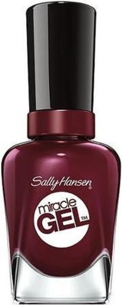 Sally Hansen Miracle Gel Nagellak - 480 Wine Stock - Rood -Bekende Cosmetica Winkel 483x1200 1