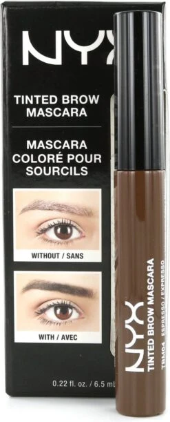 NYX Professional Makeup Tinted Brow Mascara - Espresso TBM04 - Wenkbrauwgel - 6,2 Gr -Bekende Cosmetica Winkel 485x1200 6