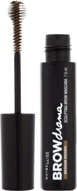 Maybelline Brow Drama - Medium Brown - Bruin - Wenkbrauwmascara -Bekende Cosmetica Winkel 486x1200 10