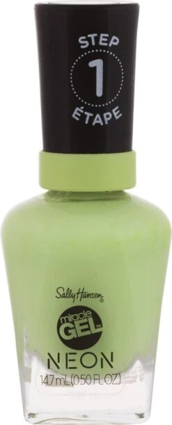 Sally Hansen Miracle Gel Nagellak - 052 Electri-Lime -Bekende Cosmetica Winkel 487x1200 2