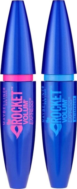 Maybelline Volum Express Mascara - The Rocket Black -Bekende Cosmetica Winkel 488x1200 6