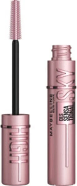 3x Maybelline Lash Sensational Sky High Mascara Very Black - Zwart -Bekende Cosmetica Winkel 499x1200 8