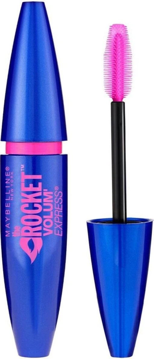 Maybelline Volum Express Mascara - The Rocket Black -Bekende Cosmetica Winkel 516x1200 5