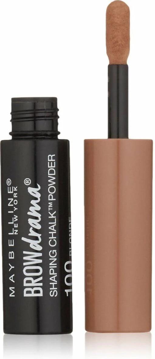 Maybelline Brow Drama Shaping Chalk Powder - 100 Blonde -Bekende Cosmetica Winkel 520x1200 7